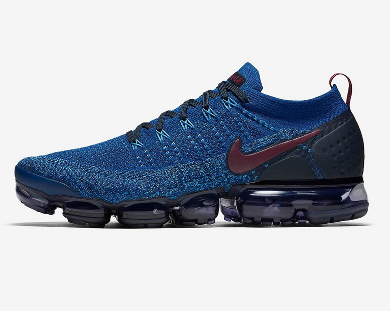 Nike Air VaporMax Flyknit 2 “Gym Blue” 942842-401 - obrazek 3