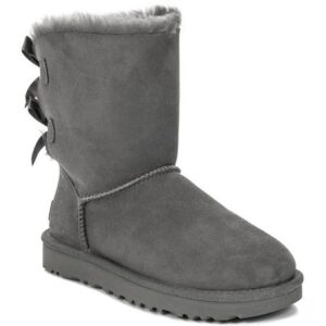 UGG 1016225 BAILEY BOW II Szare wysokie