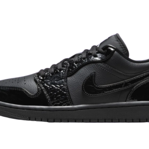 Buty Nike Air Jordan 1 Low Black Croc HJ7743-010