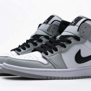 Buty męskie Jordan 1 Retro Szare Light Smoke 554724-092