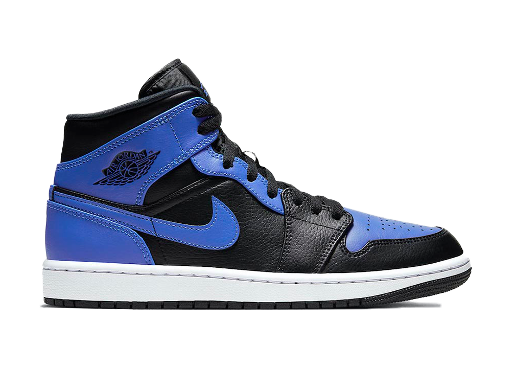 Buty Nike Air Jordan 1 Black-Blue 554724-077