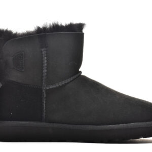 UGG MINI BAILEY BOW II 1016501 z kokardą czarne